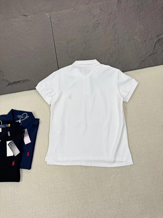 F031440纯棉网眼版型偏大万针刺绣小马标polo衫短袖上衣 商品图4