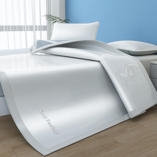 【品牌直发】加倍生活 A类新款简约纯色云母冰川席 4色可选 yc0415017 商品图3