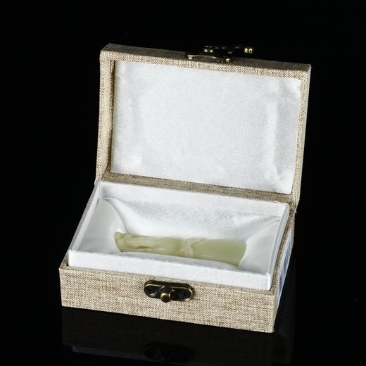 孤品17946寿山芙蓉石佛手钮方章姓名章收藏章1.4*1.4*6.3cm 商品图5