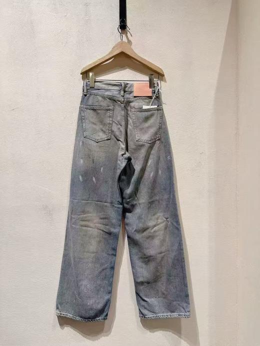 女款做旧牛仔裤长裤la001 商品图1