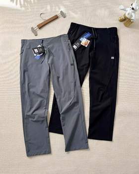 F031497男士松紧腰围休闲梭织运动速干舒适透气长裤