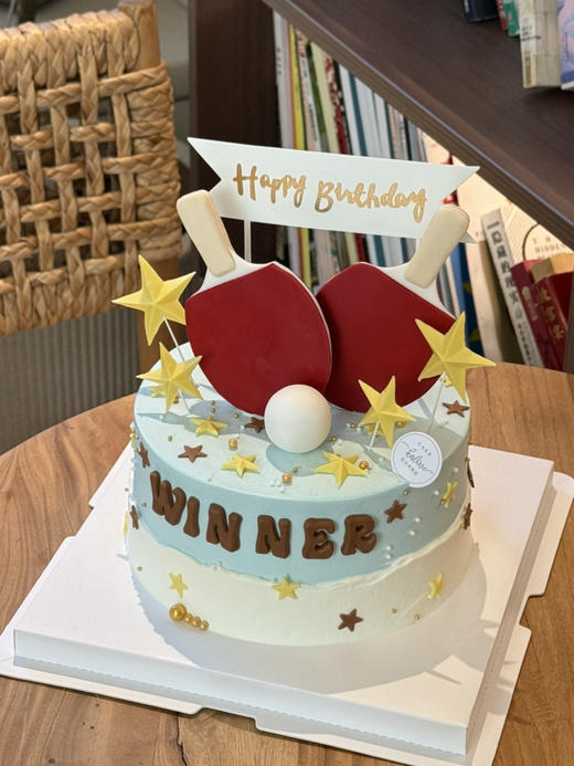 乒乓球男生蛋糕 商品图0