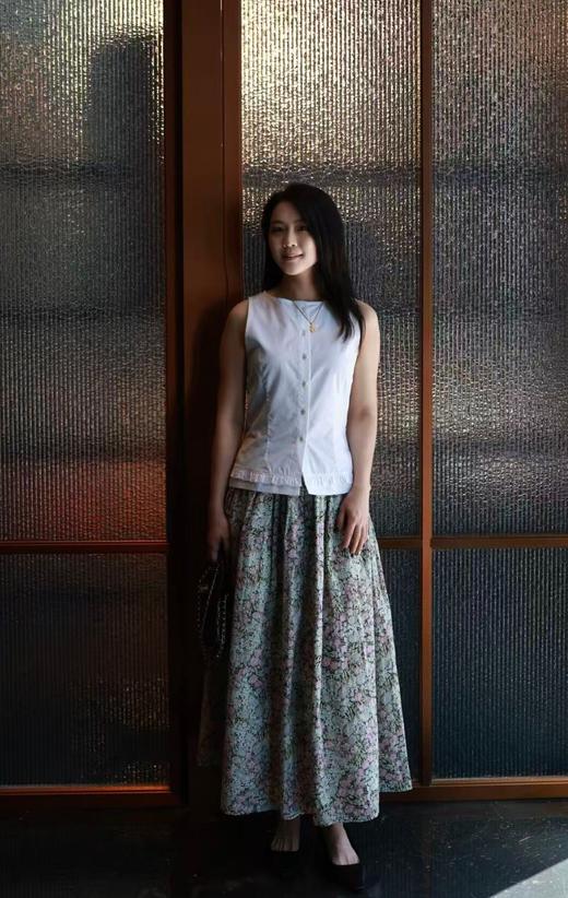 薄雾森林|清新森系碎花半裙 商品图4