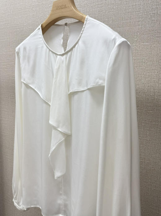 设计风重磅桑蚕丝衬衣 商品图4