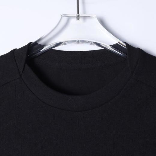 26T525SDSA男装2026新款高贵轻奢韩版简约纯色拼接领口短袖T恤百搭时尚 商品图2