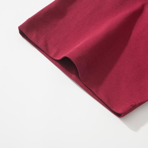 中性款宽松刺绣短袖T恤ho014 商品图2