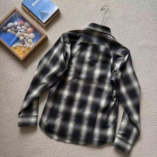 F031468秋季男士休闲通勤柔软透气衬衣长袖衬衫潮 商品图2