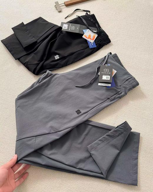 F031497男士松紧腰围休闲梭织运动速干舒适透气长裤 商品图4