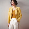 剩XL 芳外春季新款工装通勤百搭长袖西装时尚个性短款女式外套0049 商品缩略图3