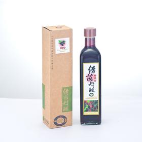 绿茵好醋-桑椹醋 原料：糙米、水、桑葚 、酵母 纯天然酿造