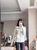 F031451女款薄绒修身轻盈保暖休闲连帽开衫卫衣外套 商品缩略图5