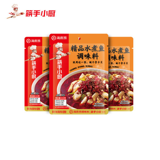 【鱼调味料系列】海底捞酸菜鱼调味料上汤酸菜水煮  泡椒酸汤藤椒青花椒金汤多口味可选 商品图2