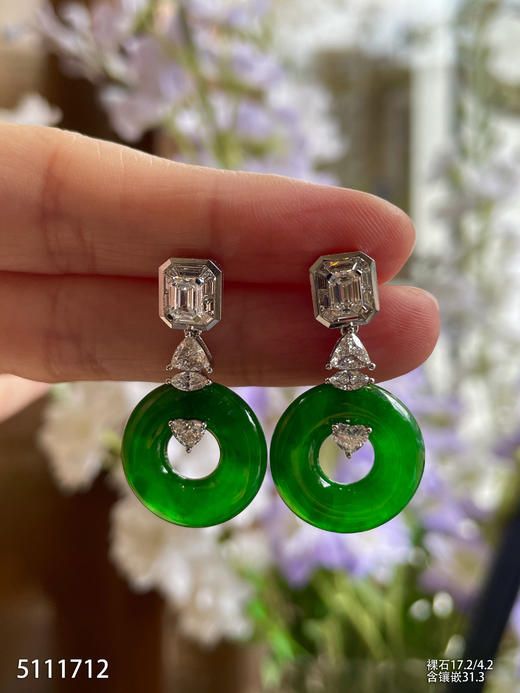 平安扣耳坠【5111712】具体价格微信咨询 商品图3