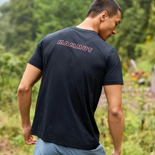 F031473男士户外红标舒适亲肤休闲圆领宽松短袖T恤 商品图7