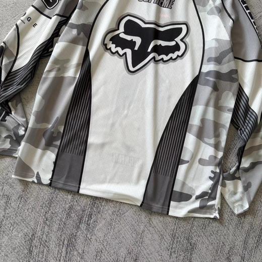 F031470联名款logo印花舒适长袖骑行服上衣男女同款 商品图8