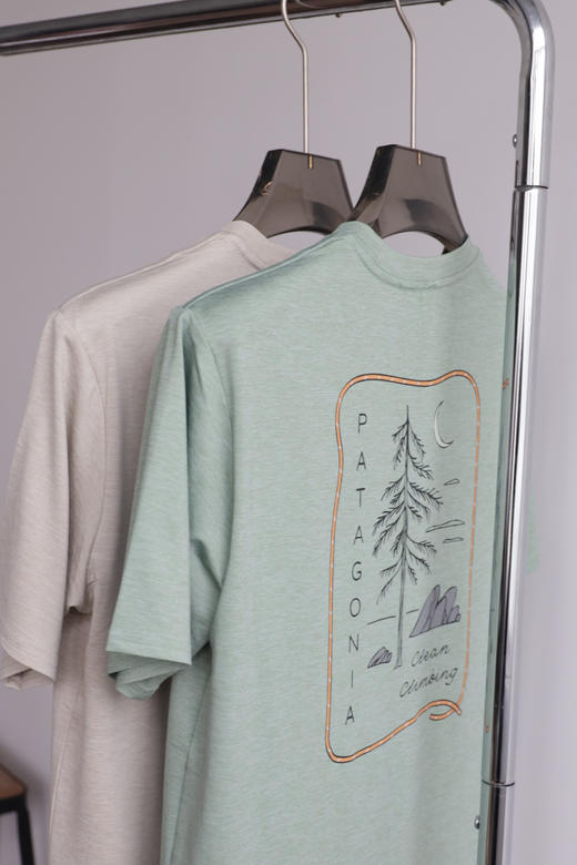 8塔 C1森林小树 印花速干短袖T恤 TX599 商品图6