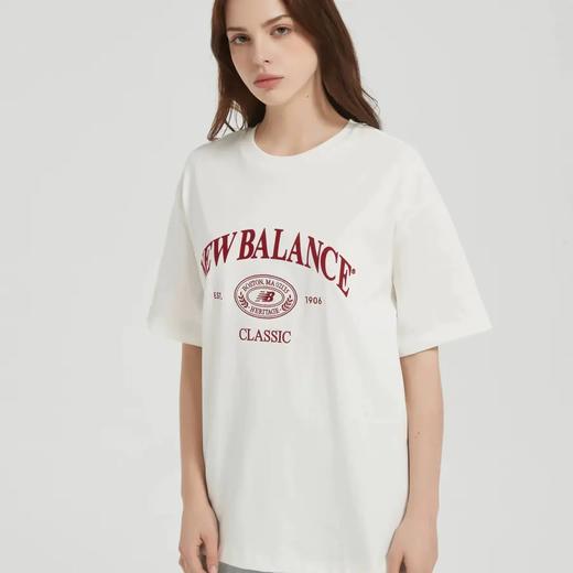 付款减库存， 保真假货白送！！25新款新百伦NewBalanceNB男女短袖IU李知恩同款夏季宽松舒适T恤 正品！ 商品图3
