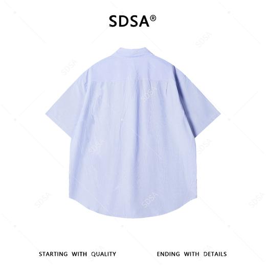 6211SDSA男装2026新款高贵轻奢时尚简约海螺图案短袖衬衫百搭时尚上衣 商品图5