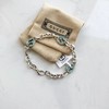 F031424双G珐琅互扣情侣手链简约时尚男女同款长度可调节 商品缩略图4