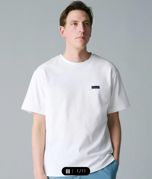 【df1】黑标高线系列！男子户外休闲舒适圆领短袖T恤！！ 商品图0