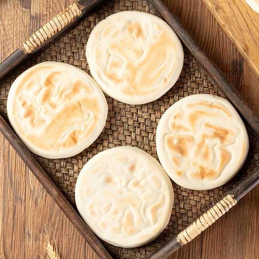 【地道风味❗️白吉馍】遵循陕西白吉馍古法工艺，明火烙烤 + 炉焖成型，外皮焦香酥脆，内里绵软分层，，餐厅面饼小吃烧饼里脊肉饼早餐半成品QQ 商品图3