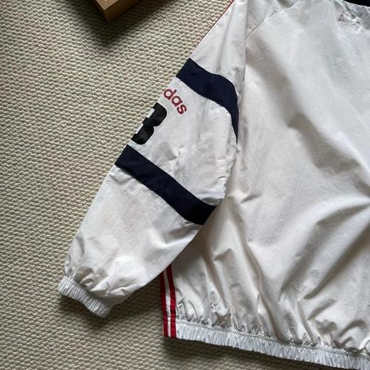 F031466潮流感梭织面料宽松V领运动套头卫衣球衣男女同款 商品图7