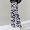 剩S 芳外春季新款黑白色棋盘格休闲裤 商品缩略图2