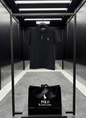 F031479春夏新品胸前刺绣小标logo翻领polo衫男女同款