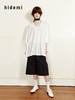 hidemi副线小h 简约休闲阔腿中裤七分裤休闲裤 商品缩略图7