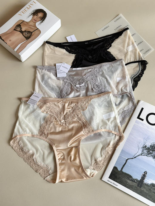 315-2 LA蕾丝与真丝的私密仪式感 女士内裤 商品图2