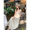 <曾小咸推荐>韩系拼接蕾丝吊带套装裙夏【预售款，预计3-15天！！】 商品缩略图1