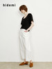 hidemi副线小h 莫代尔弹力圆领百搭短袖T恤上衣 商品缩略图6