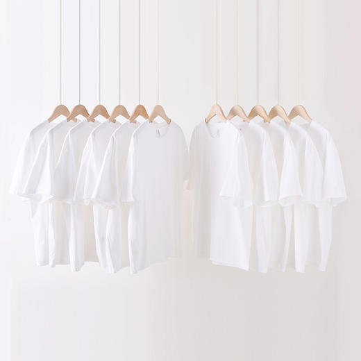 【89元3件起】重磅纯棉T恤（长袖+短袖）狂野橘子·230g/240g/260g 挺括高级质感 透气亲肤 不闷热不透点 遮肉显瘦修饰身形 商品图10