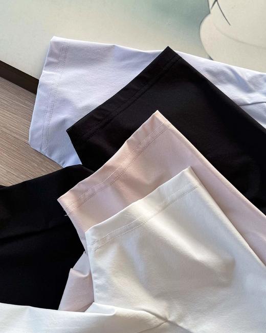 F031458四色女士同款半拉链短袖T恤上衣休闲运动款式半拉链短袖吸湿速干T恤 商品图6