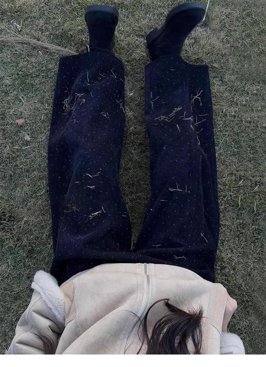 春款莱赛尔波点奶奶裤 商品图4