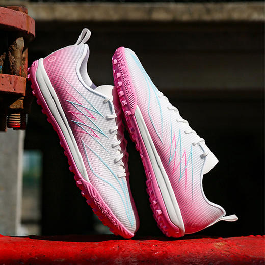 小李子Lining李宁疾影4入门TF碎钉比赛训练成人足球鞋男YSTW011-4 商品图4