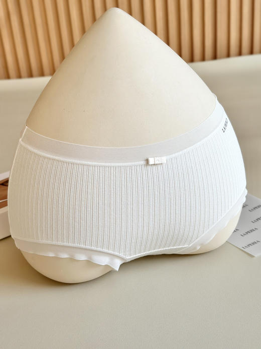 315-6 La新款 提花棉肌理感中腰女士内裤 商品图5