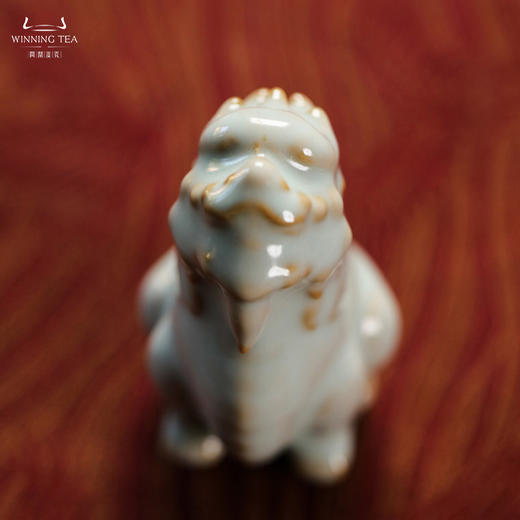 问鼎鼎峰系列复刻款天青庚子狮兽茶宠(小) 商品图3