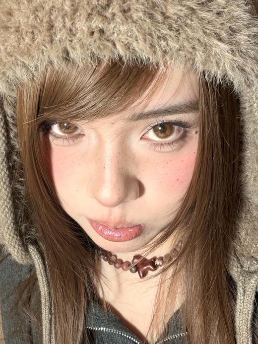 jumicon 半年抛 琥珀甜心  直径14.5mm 着色14.3mm 商品图1