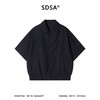 SDSA男装2026新款高贵轻奢韩系纯色提花短袖衬衫百搭时尚宽松衬衣 商品缩略图2