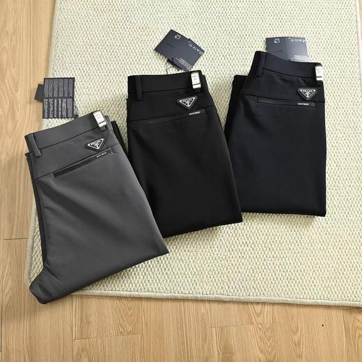 F031493春季新款男士弹力直筒休闲商务西裤长裤 商品图2