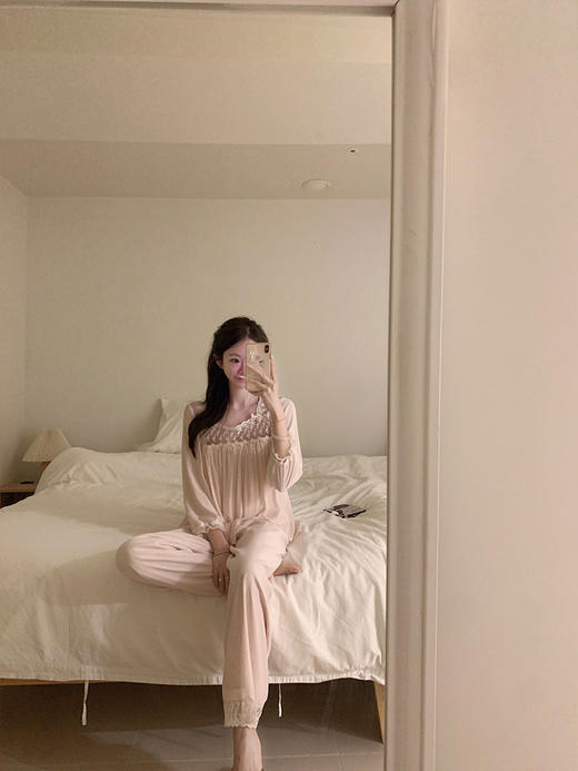金蘑菇菇 Homewear Di@r少女情怀中古睡衣系列 / 蕾丝睡衣&睡裙 商品图0