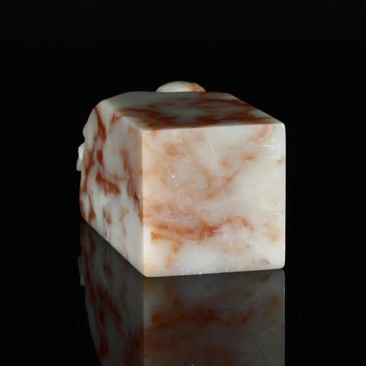 孤品17916老挝石红花富甲一方钮章大方章书画落款章3.4*3.4*7.8cm 商品图4