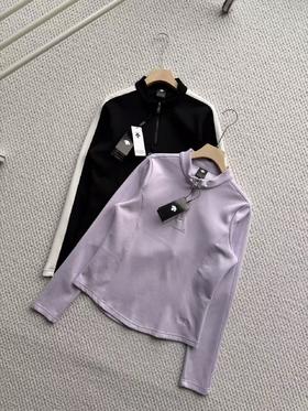 点此购买 迪桑特WOMEN’S SKI STYLE系列女士半拉链长袖针织衫 LL 342287