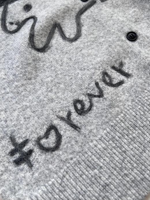 【马年限定款刺绣针织开衫】童趣小马图案+宽松的版型设计，轻松打造随性慵懒的时髦感，无标发货WD 商品图14