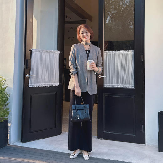 （进口面料）火桐hooton 舒柔特系列 窄版直筒裤 商品图1