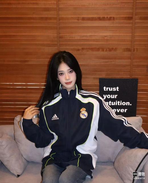 F031450联名款情侣复古轻便防风宽松版型立领夹克外套 商品图10