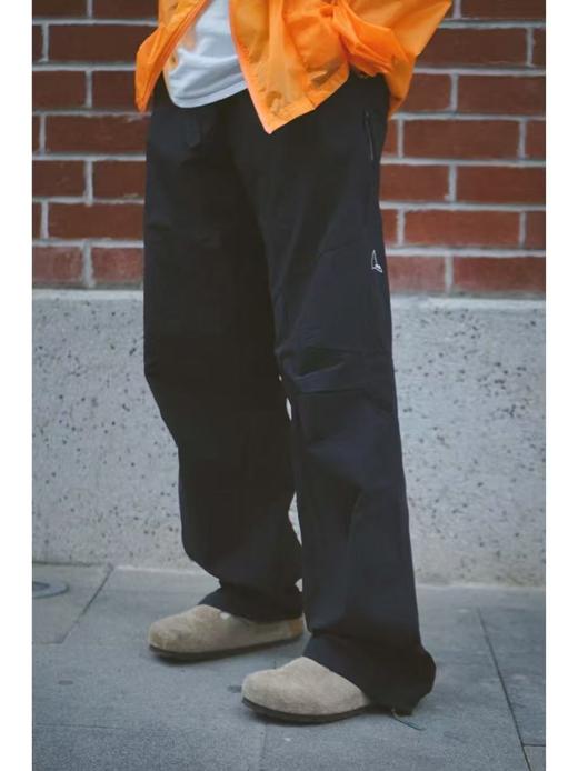 【cr1】情侣户外机能轻量宽松直筒休闲长裤！！ 商品图0