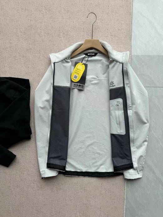 F031403早秋秋季登山户外防风防水重工刺绣立领夹克外套 商品图5