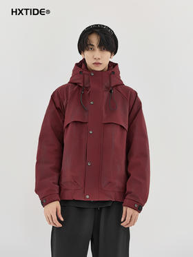 【新品上新】HX 冬季短款带帽羽绒服S100544088101
